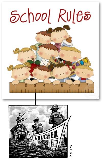 School Rules ruler 3