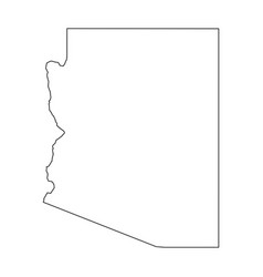 arizona-state-usa-solid-black-outline-map-of-vector-24335079
